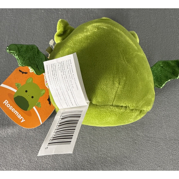 Squishmallows Rosemary Rose Halloween Bat 4" High Green Plush Stuffed Animal NWT - Picture 8 of 9